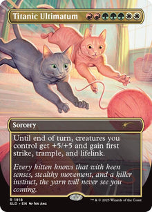 Image for Titanic Ultimatum (1918) (1918) (SLD) - Magic: The Gathering