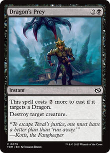 Image for Dragon's Prey (79) (TDM) - Magic: The Gathering