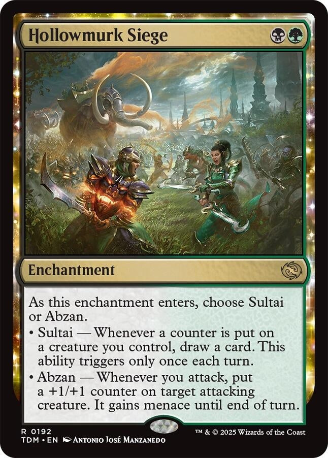 Image for Hollowmurk Siege (192) (TDM) - Magic: The Gathering