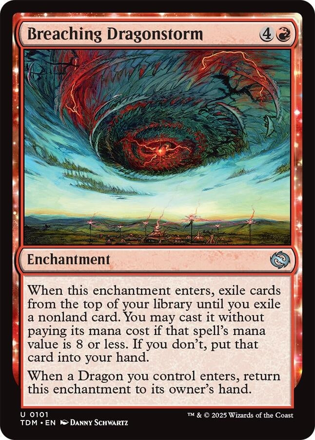 Image for Breaching Dragonstorm (101) (TDM) - Magic: The Gathering