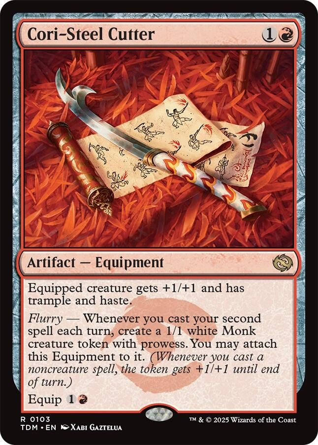 Image for Cori-Steel Cutter (103) (TDM) - Magic: The Gathering