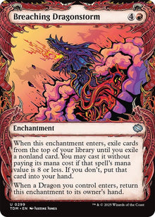 Image for Breaching Dragonstorm (Showcase) (299) (TDM) - Magic: The Gathering