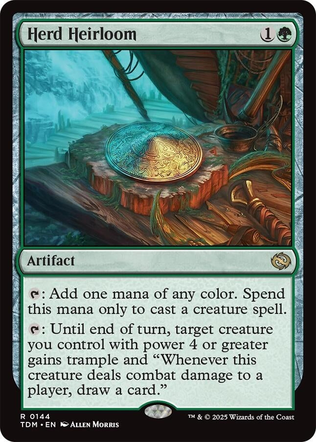 Image for Herd Heirloom (144) (TDM) - Magic: The Gathering