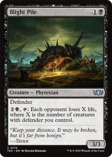 Image for Blight Pile (174) - Magic: The Gathering