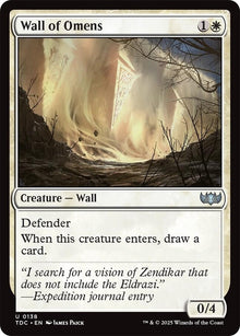 Image for Wall of Omens (138) - Magic: The Gathering