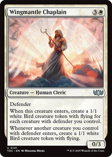 Image for Wingmantle Chaplain (141) - Magic: The Gathering