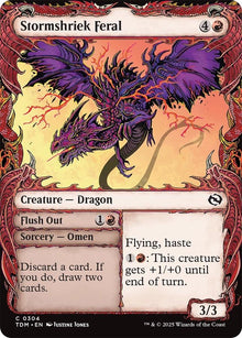Image for Stormshriek Feral (Showcase) (304) (TDM) - Magic: The Gathering