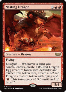 Image for Nesting Dragon (225) - Magic: The Gathering