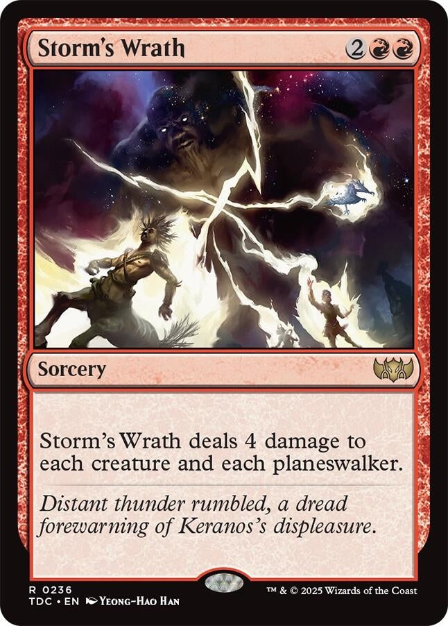 Image for Storm's Wrath (236) - Magic: The Gathering