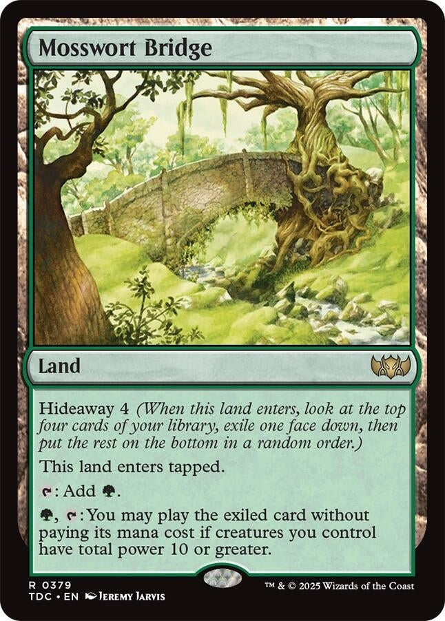 Image for Mosswort Bridge (379) - Magic: The Gathering