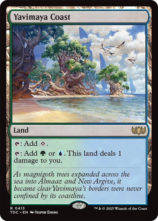 Image for Yavimaya Coast (413) - Magic: The Gathering
