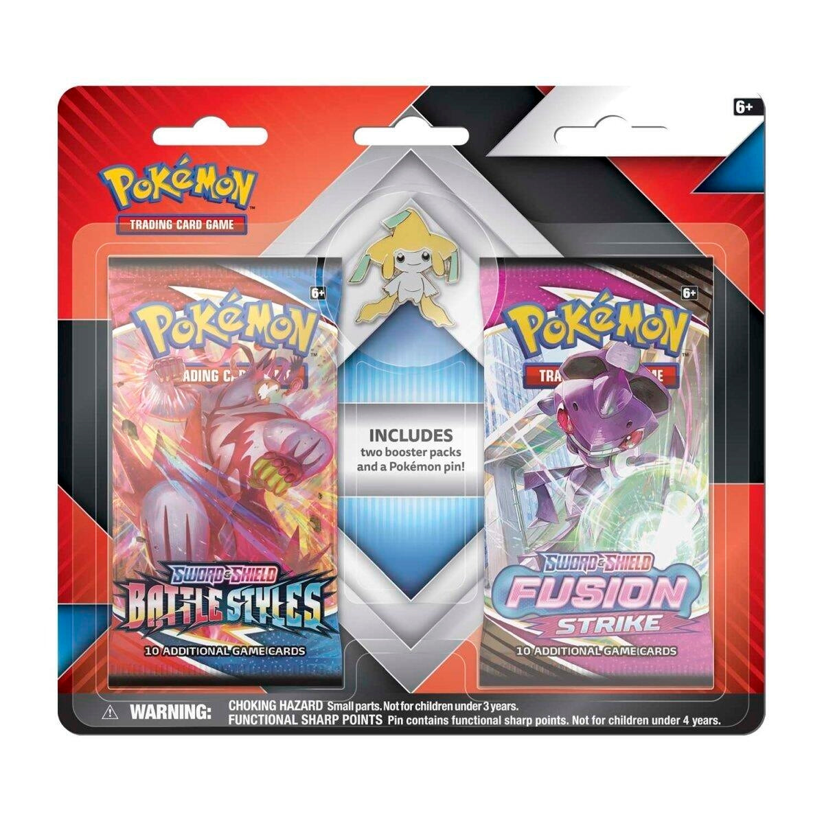 Image for 2 Booster Packs & Jirachi Collector's Pin - Pokemon