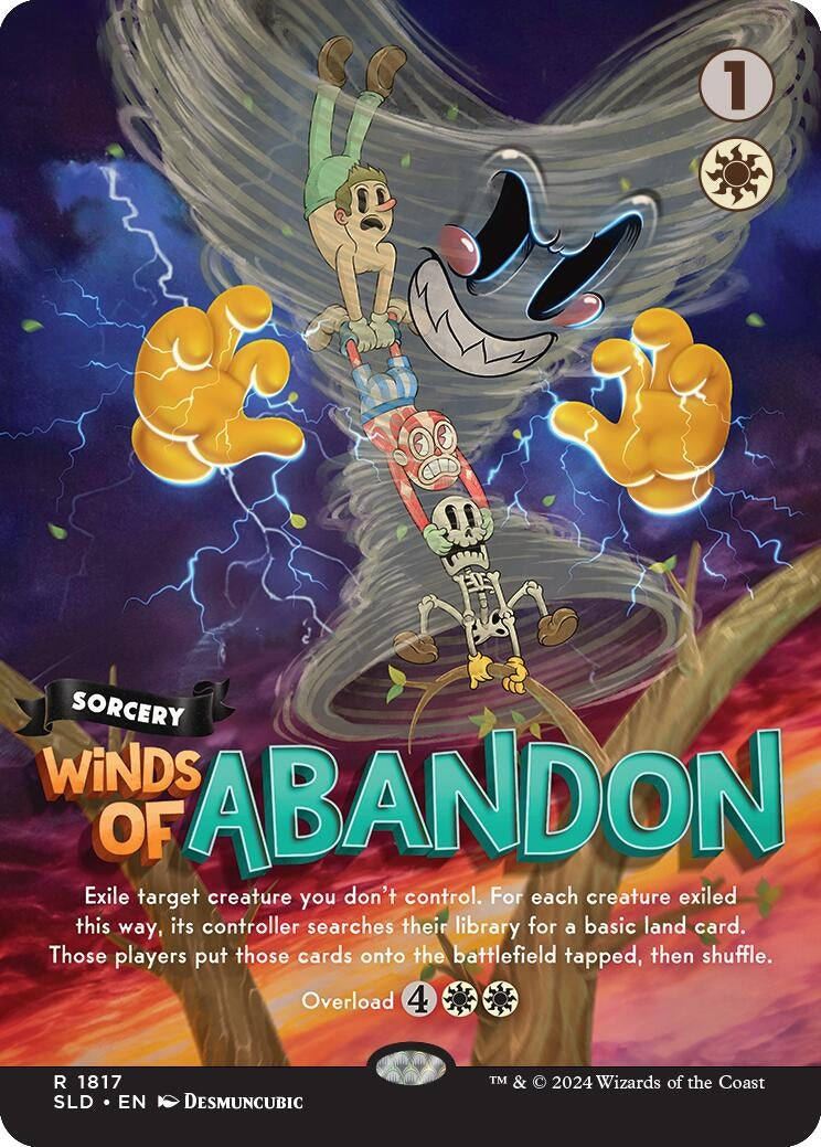 Image for Winds of Abandon (1817) (SLD) - Magic: The Gathering
