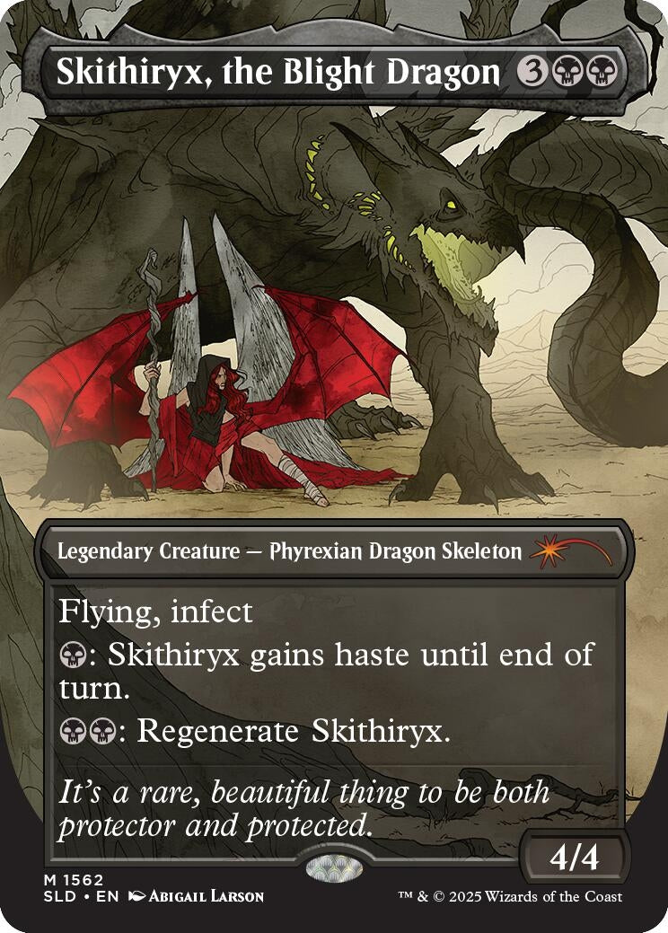 Image for Skithiryx, the Blight Dragon (1562) (SLD) - Magic: The Gathering
