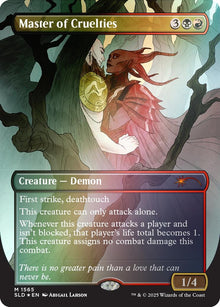 Image for Master of Cruelties (Rainbow Foil) (1565) (SLD) - Magic: The Gathering