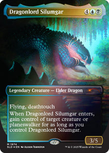 Image for Dragonlord Silumgar (Rainbow Foil) (1974) (SLD) - Magic: The Gathering