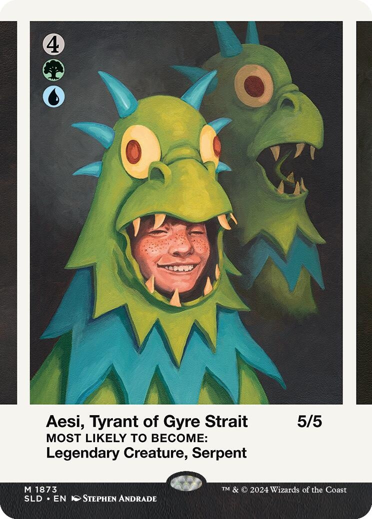 Image for Aesi, Tyrant of Gyre Strait (1873) (SLD) - Magic: The Gathering