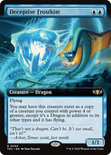 Deceptive Frostkite (Extended Art) (59) (TDC)