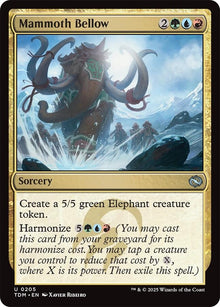 Image for Mammoth Bellow (205) (TDM) - Magic: The Gathering