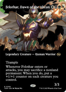 Felothar, Dawn of the Abzan (Borderless) (358) (TDM)