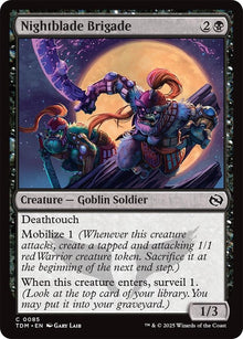 Image for Nightblade Brigade (85) (TDM) - Magic: The Gathering