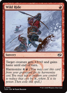 Image for Wild Ride (132) (TDM) - Magic: The Gathering
