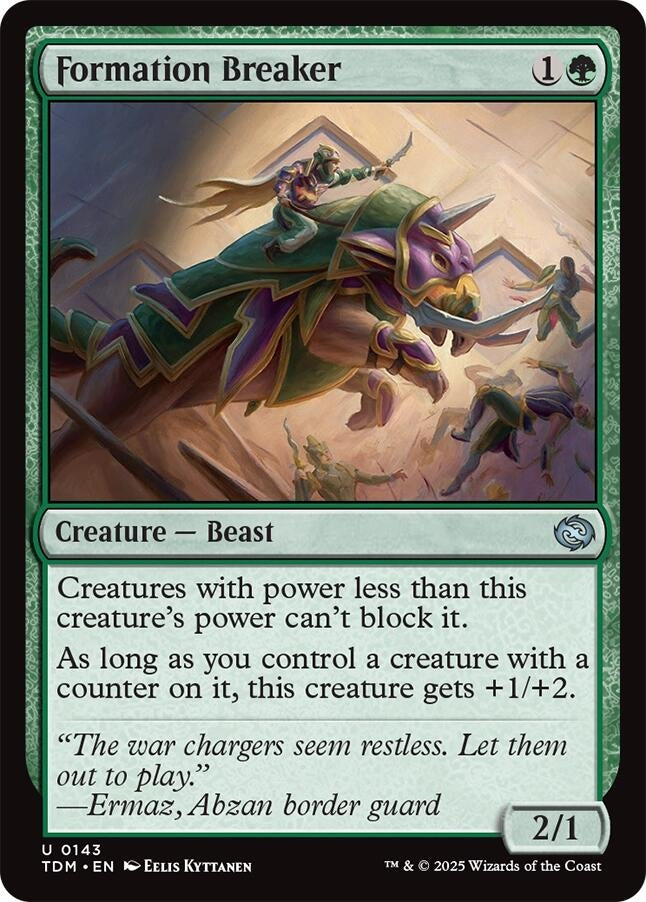 Image for Formation Breaker (143) (TDM) - Magic: The Gathering