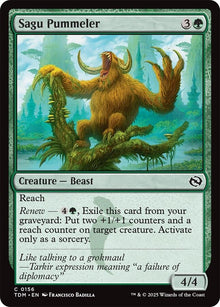 Image for Sagu Pummeler (156) (TDM) - Magic: The Gathering