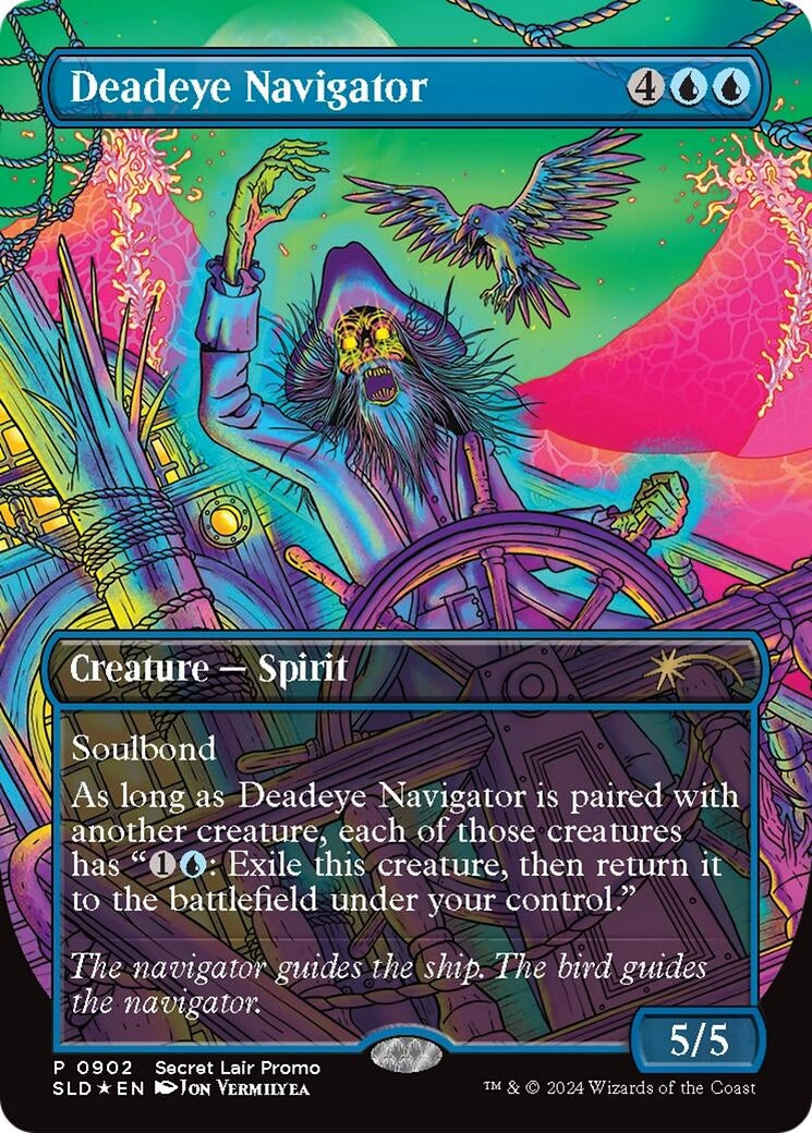 Image for Deadeye Navigator (Rainbow Foil) (902) (SLD) - Magic: The Gathering