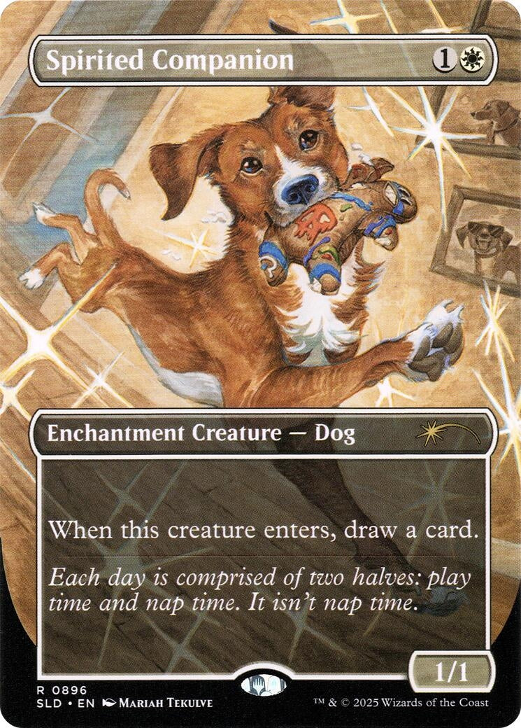 Image for Spirited Companion (0896) (896) (SLD) - Magic: The Gathering