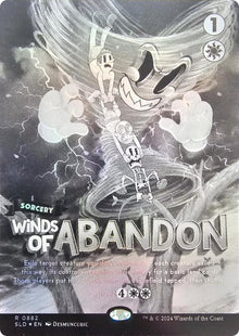 Image for Winds of Abandon (Black & White Foil) (882) (SLD) - Magic: The Gathering