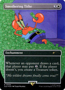Image for Smothering Tithe (7009) (Rainbow Foil) (7009) (SLD) - Magic: The Gathering