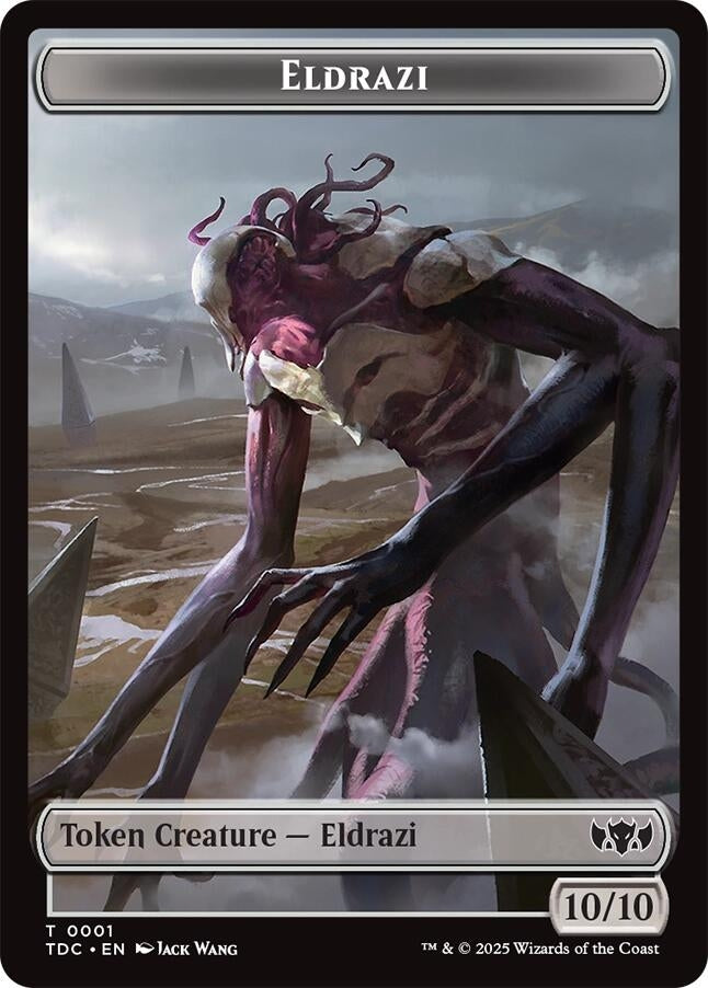 Image for Eldrazi // Citizen Double-Sided Token (1 // 26) - Magic: The Gathering