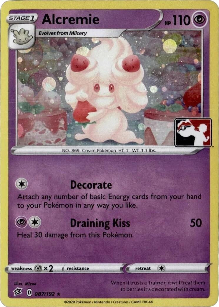 Image for Alcremie - 087/192 (League Promo) (087/192) - Pokemon