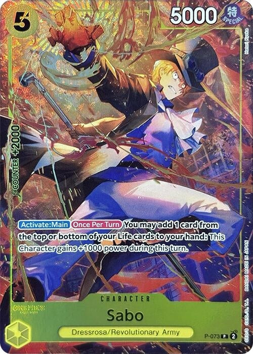 Sabo (Premium Card Collection -Best Selection Vol. 3-) (P-073) (OP-PR)