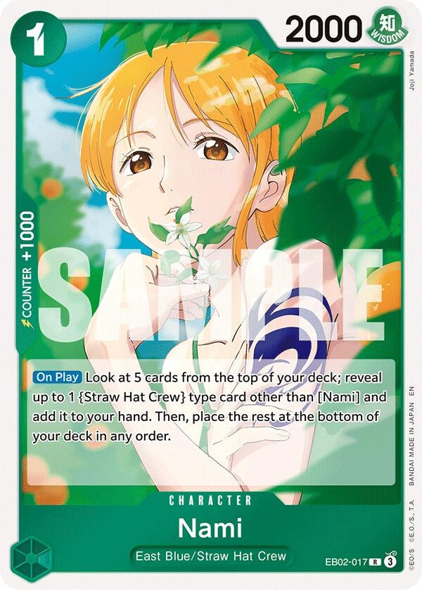 Image for Nami (EB02-017) (EB-02) - One Piece Card Game