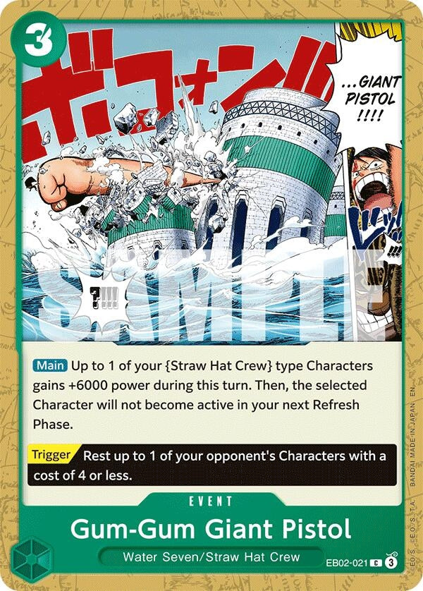 Gum-Gum Giant Pistol (EB02-021) (EB-02)