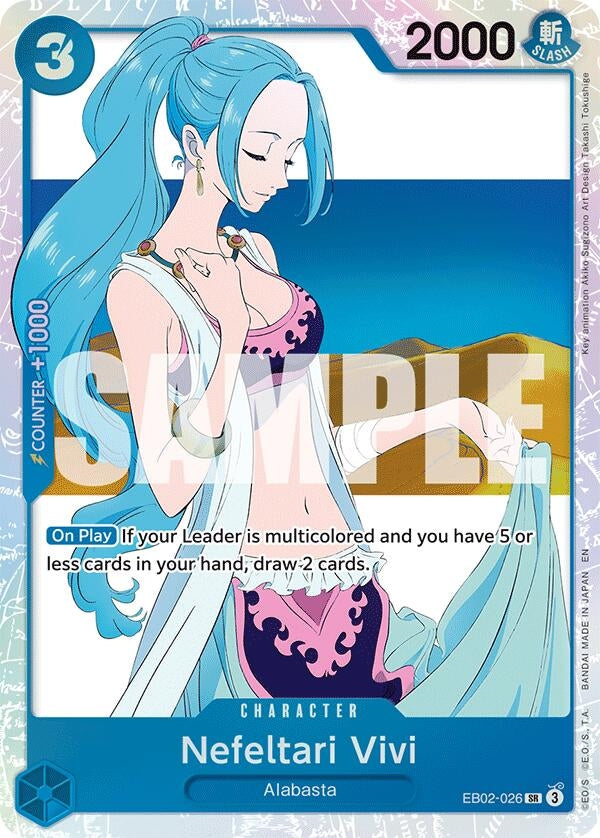 Image for Nefeltari Vivi (EB02-026) (EB-02) - One Piece Card Game