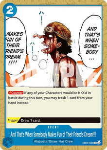 And That's When Somebody Makes Fun of Their Friend's Dream!!!! (EB02-030) (EB-02)