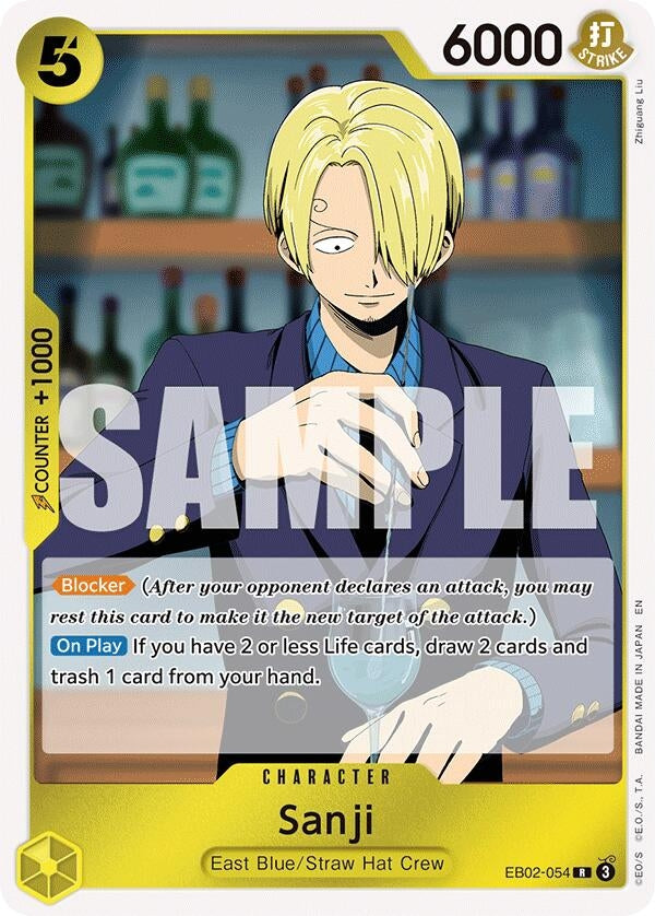 Image for Sanji (EB02-054) (EB-02) - One Piece Card Game