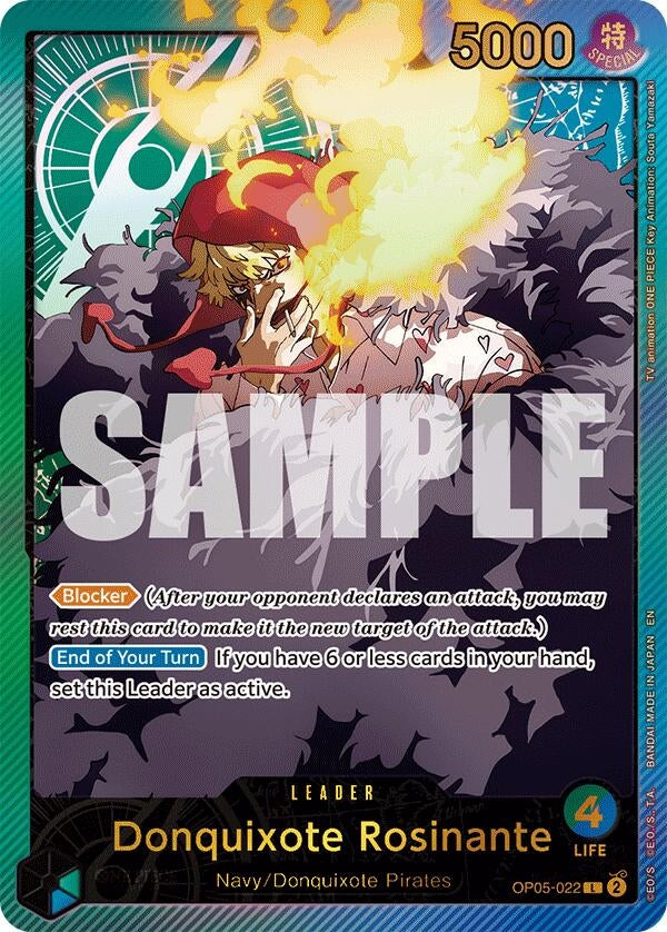 Image for Donquixote Rosinante (SPR) (OP05-022) (EB-02) - One Piece Card Game