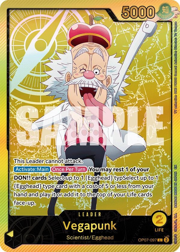 Image for Vegapunk (SPR) (OP07-097) (EB-02) - One Piece Card Game