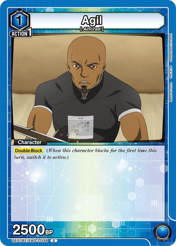 Agil (UE07BT/SAO-1-038) (UE07BT)