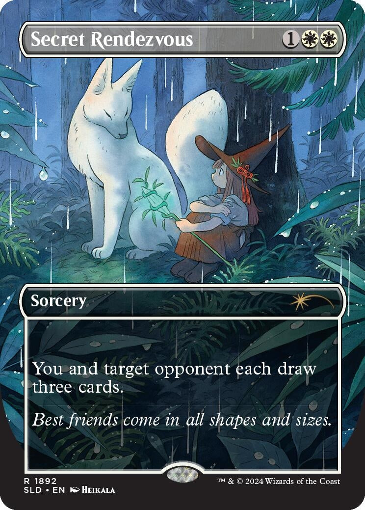 Image for Secret Rendezvous (1892) (SLD) - Magic: The Gathering