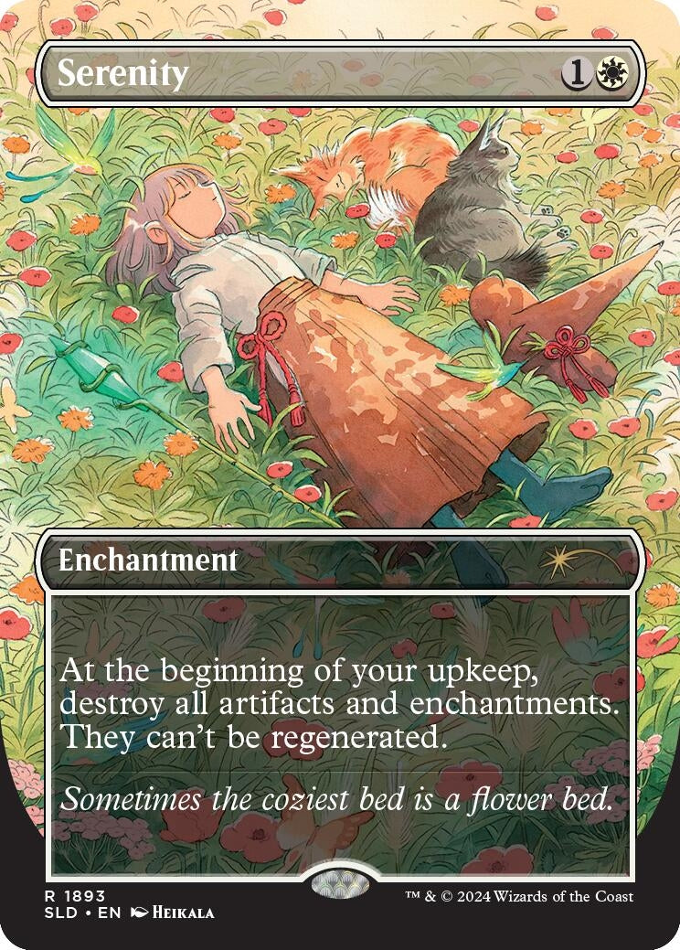 Image for Serenity (1893) (SLD) - Magic: The Gathering