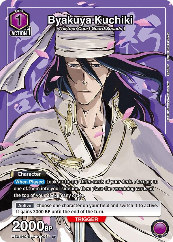 Image for Byakuya Kuchiki (UE01NC/BLC-3-006) (UE01NC) - Union Arena