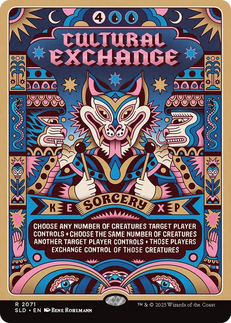Image for Cultural Exchange (2071) (SLD) - Magic: The Gathering