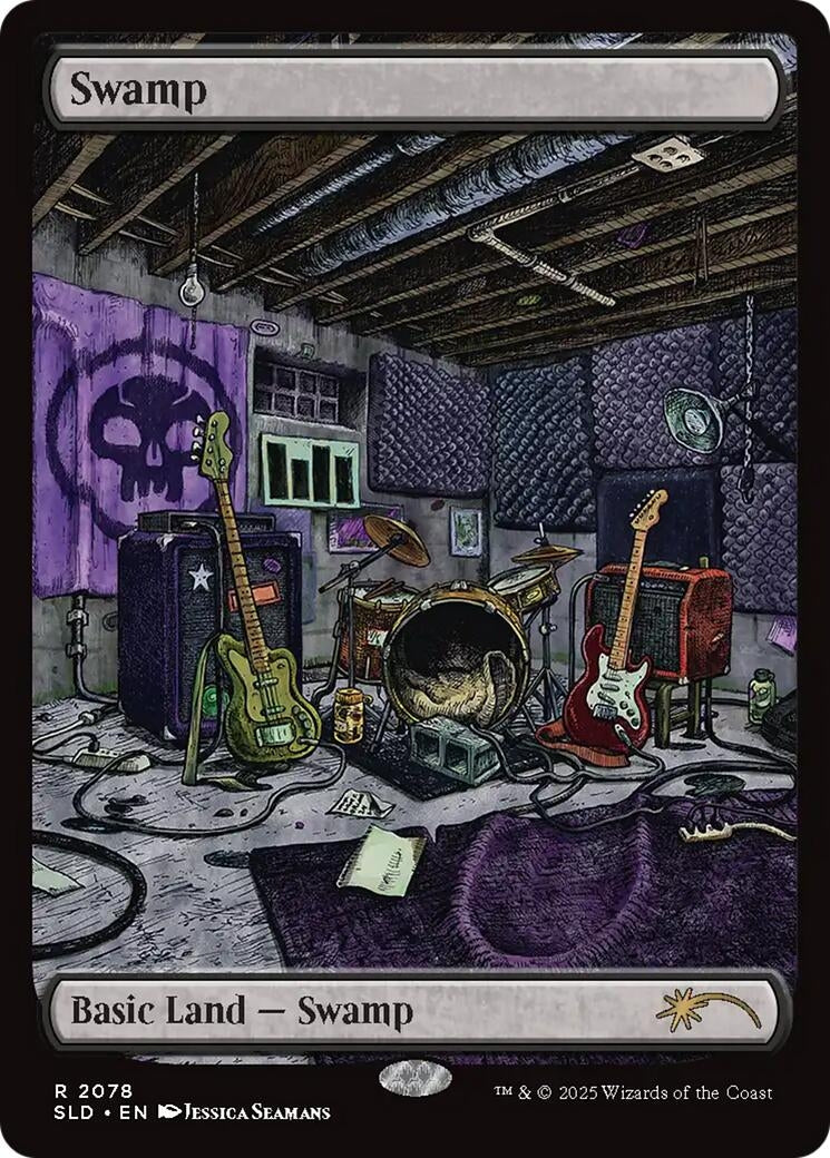 Image for Swamp (2078) (2078) (SLD) - Magic: The Gathering