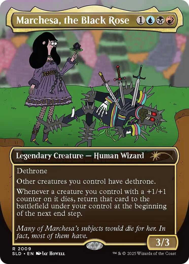 Image for Marchesa, the Black Rose (2009) (SLD) - Magic: The Gathering