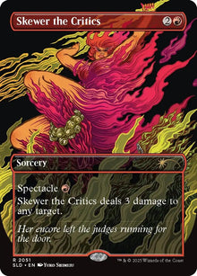 Image for Skewer the Critics (2051) (2051) (SLD) - Magic: The Gathering